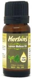 Herbins Lemon Melissa Essential Oil 10ml