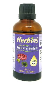 Herbins Rose Geranium Essential Oil 50ml