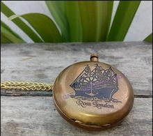 Brass Rose London Sundial Compass