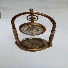 Brass Table Clock