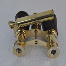 Navy Brass Binocular