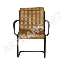 Vintage Cantilever Arm Chair Leather