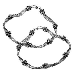 Big Delicate!! 925 Sterling Silver Anklets