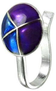 Rattling Sterling Silver Inlay Nose Pin 925 Silver Jewellery