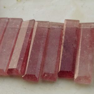 Lepidolite Focal Gemstone Beads