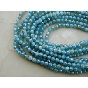 Quartz Face round Gemstone Beads