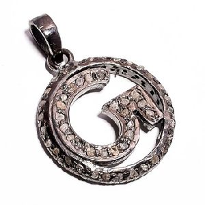 Sterling Silver G Pendant