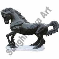 Black Horse Statue