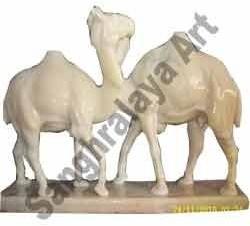 Camels In Pair Statue