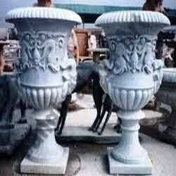 Carved Flowerpot