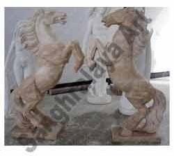 Marble Handicraft Horse Statue