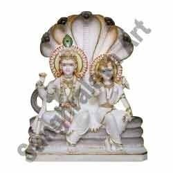 Marble Lord Vishnu Statue