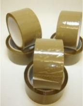 Mending Brown Colored Transparent Tape