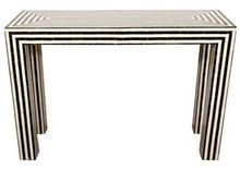 Bone Inlay Console Table