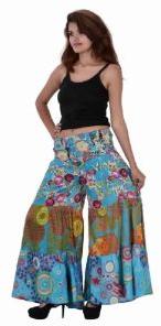 Cotton Printed Women Tyres Palazzo Pant