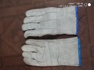 Leather Hand Gloves for Safety