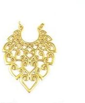 Gold Plated Fancy Design Earring