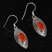 carnelian gemstone earring