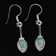 Flashy Labradorite Gemstone Earring