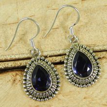 Iolite Gemstone Earring