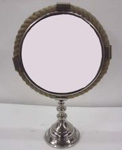Metal Stand Mirror