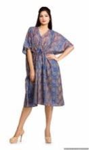 antique floral cotton Kaftan