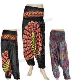 Aladdin Style Beachwear Harem Pants Trouser