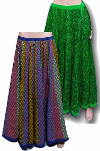 Cotton Printed Lehenga Skirt