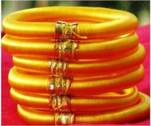 Ethnic Silk Thread Bangle