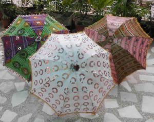 Handmade Embroidered Sun Umbrellas