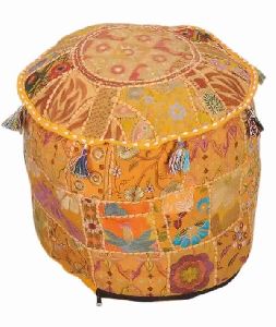 Indian Ottomans Poufs Footstools