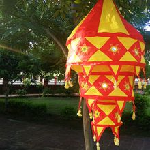 Cotton Fabric Lanterns