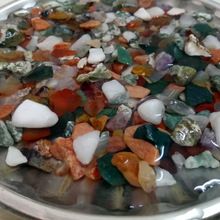 Aquarium decoration agate stone chips