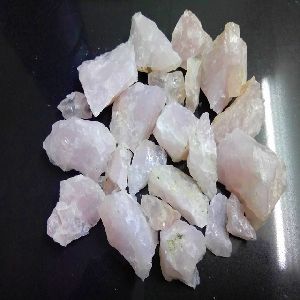 rose quartz rough