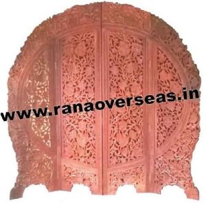 Wooden Partition Screen