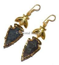 Agate Arrowheads Earrings