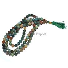 Blood Stone Prayer Mala 108 Beads