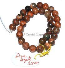 Fire Agate Beads Strands