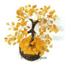 Golden Quartz Chips Step Tree