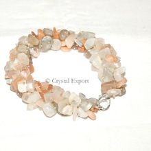 Moon Stone Hand Made Chips Bracelets