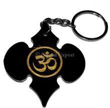 Om Acrylic Keychain