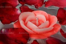 Big Rose Floating Candle