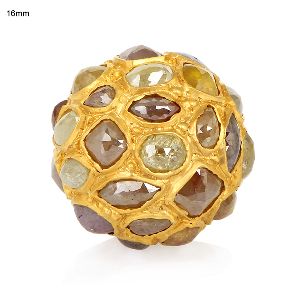 DESIGNER GOLD BEAD