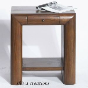 Sheesham wooden bedside Table