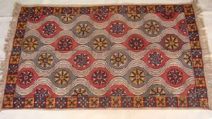 KALAMKARI HANDBLOCK PRINTING RUG