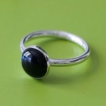 Sterling Silver Black Onyx Gemstone