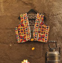 Cotton Multicolor Thread Work Kutchi