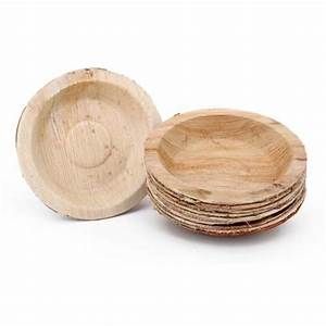 3 Inch Round Areca Leaf Bowls