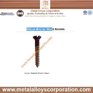 Silicon Bronze Wood Screw