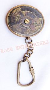 Antique Calendar Key Chain